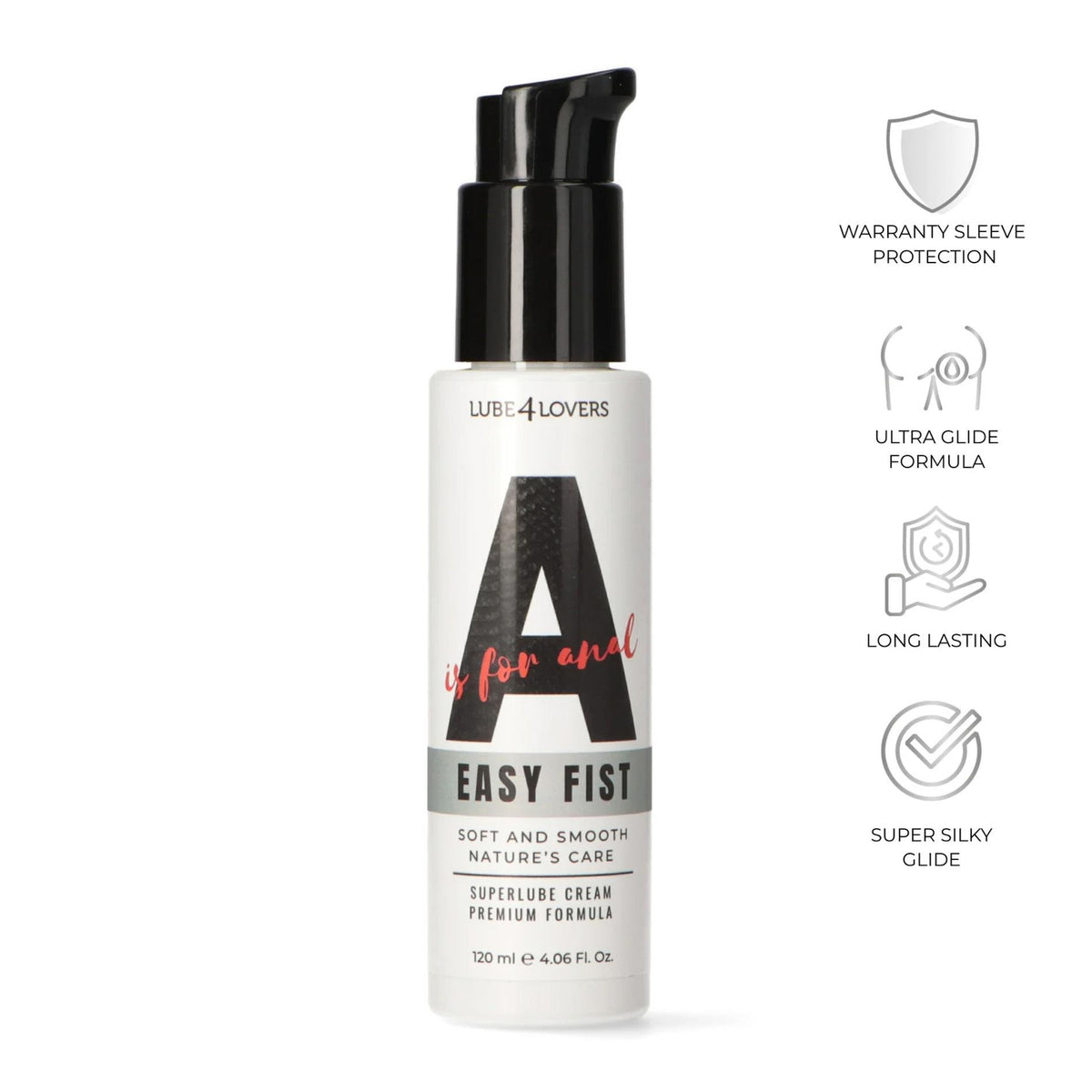 1-Kremowy lubrykant analny A is for Easy Fist Lube4lovers 120 ml-1