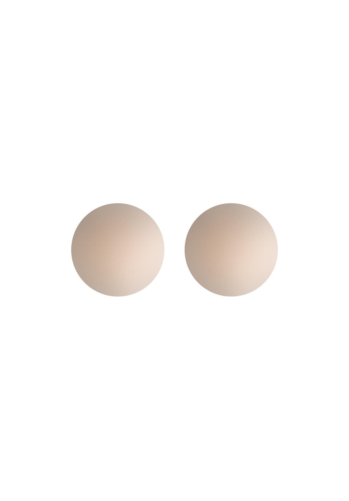 2-Silikonowe samoprzylepne nasutniki nude Intimies Obsessive O/S-2