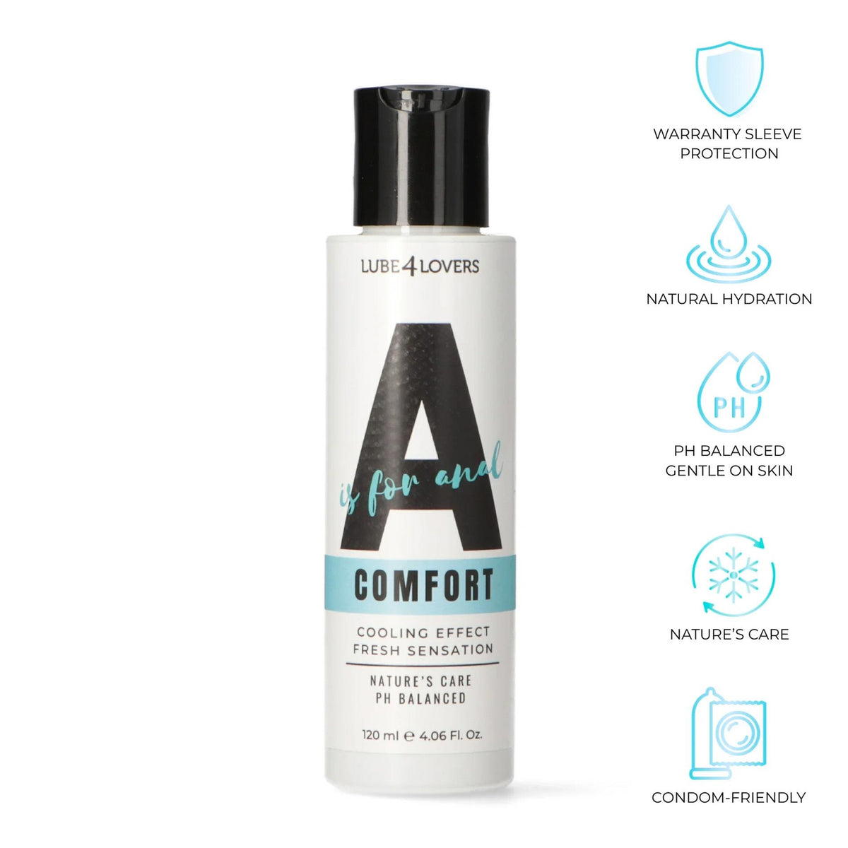 1-Wodny lubrykant analny chłodzący A is for Comfort 120 ml-1