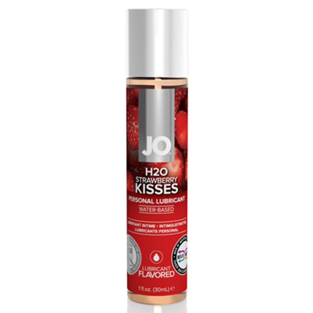 1-Lubrykant wodny smakowy JO H2O truskawkowy 30 ml-1