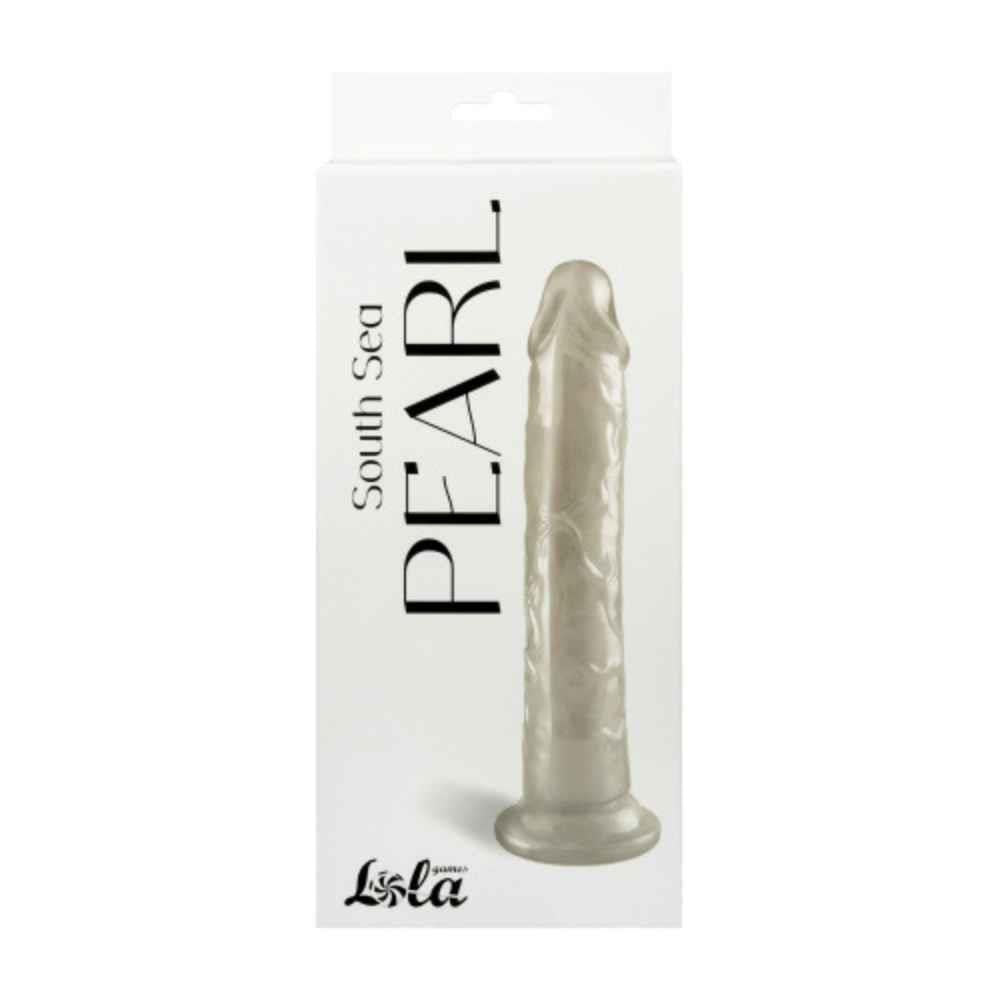 3-Dildo perłowe Pearl realistyczne 20 cm z przyssawką-3