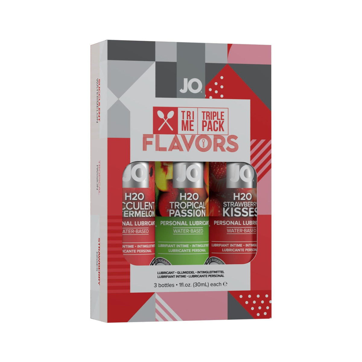 1-Zestaw lubrykantów smakowych JO Tri Me 3x30ml-1
