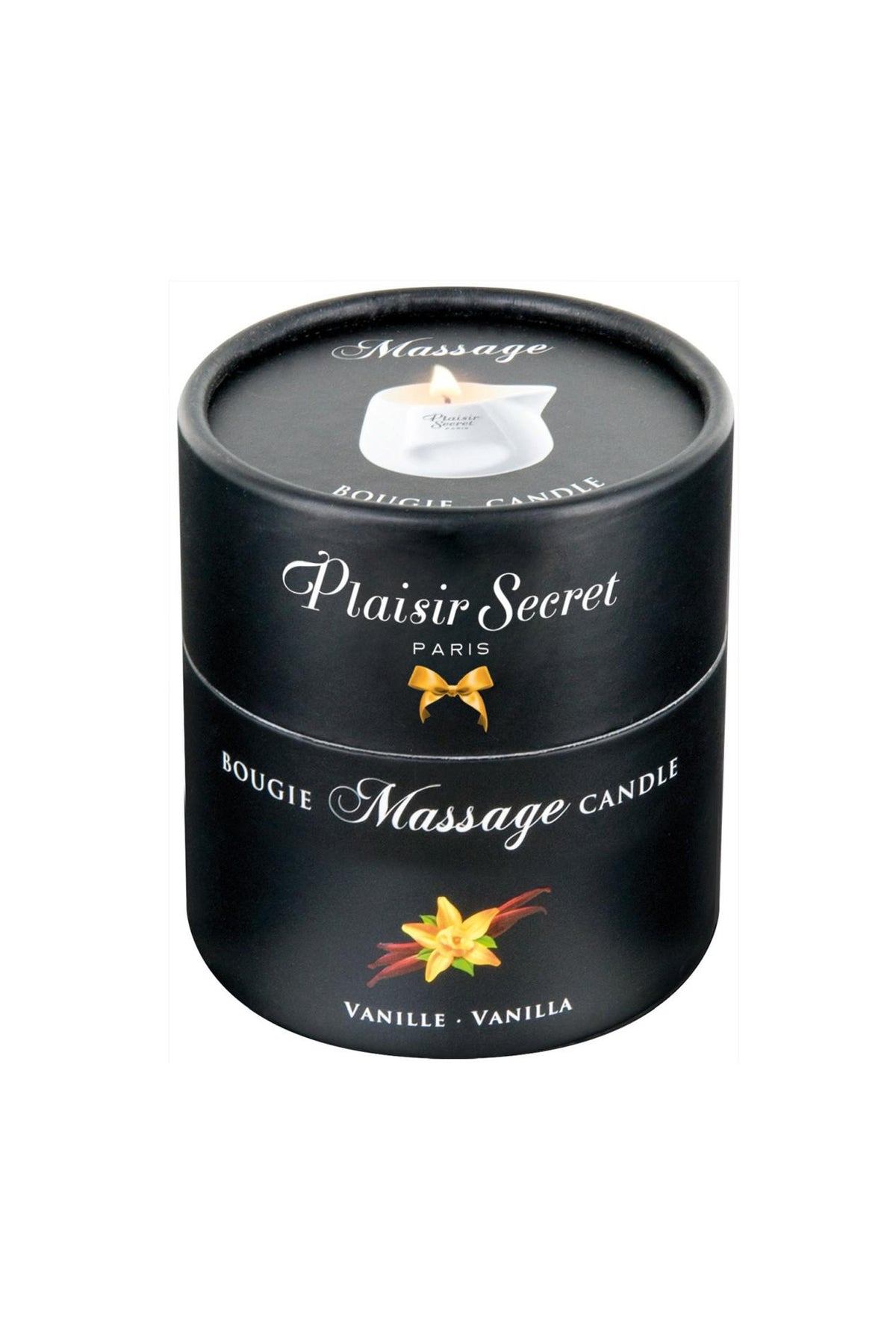 3-Świeca do masażu waniliowa Plaisir Secret 80 ml-3