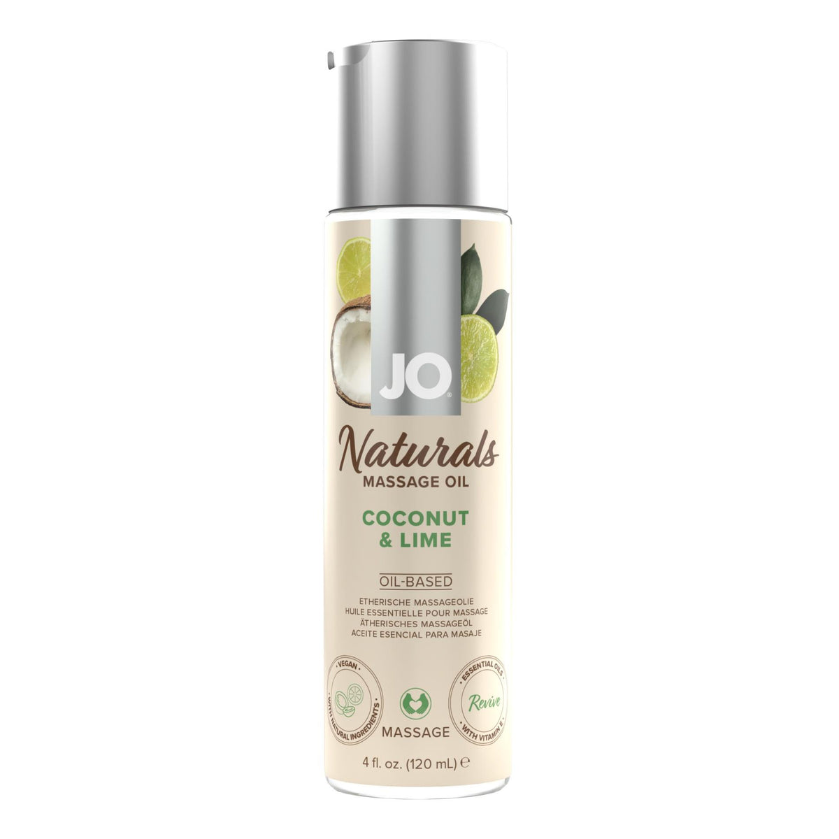 1-Olejek do masażu JO Naturals Kokos Limonka 120 ml-1