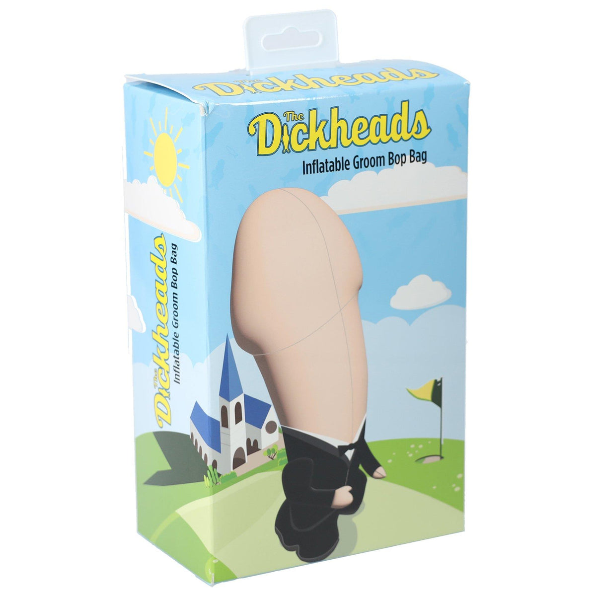 3-Nadmuchiwany worek bokserski Pan Młody S Line cielisty PVC-3