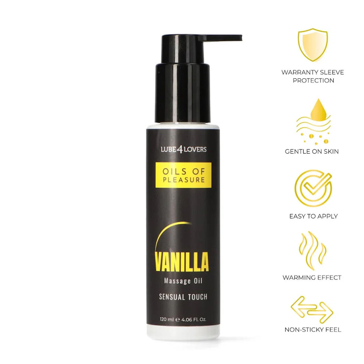 1-Oils of Pleasure – Vanilla Massage Oil 120 m-1