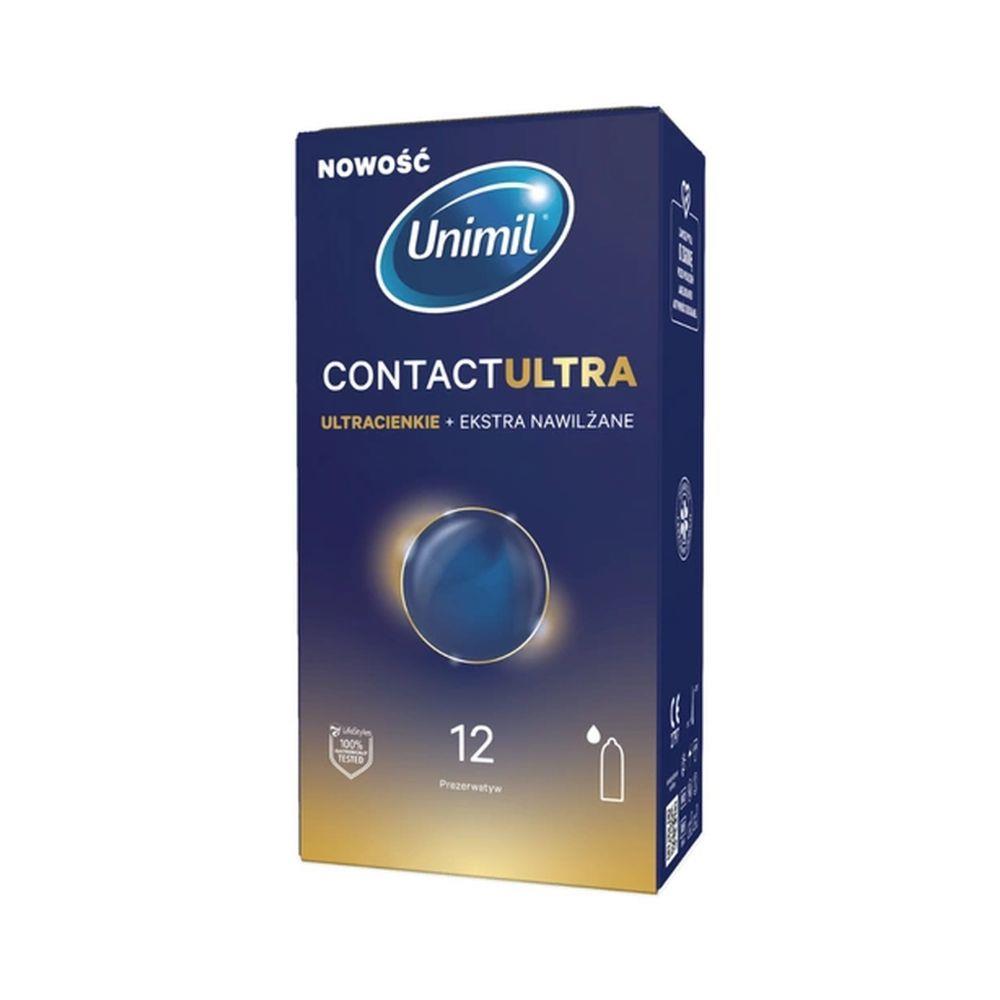 1-Prezerwatywy ultracienkie Unimil Contact Ultra-1