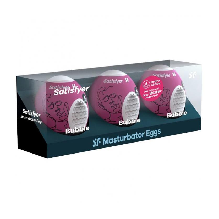 2-Masturbator jajka Satisfyer Bubble 3 szt fioletowy-2