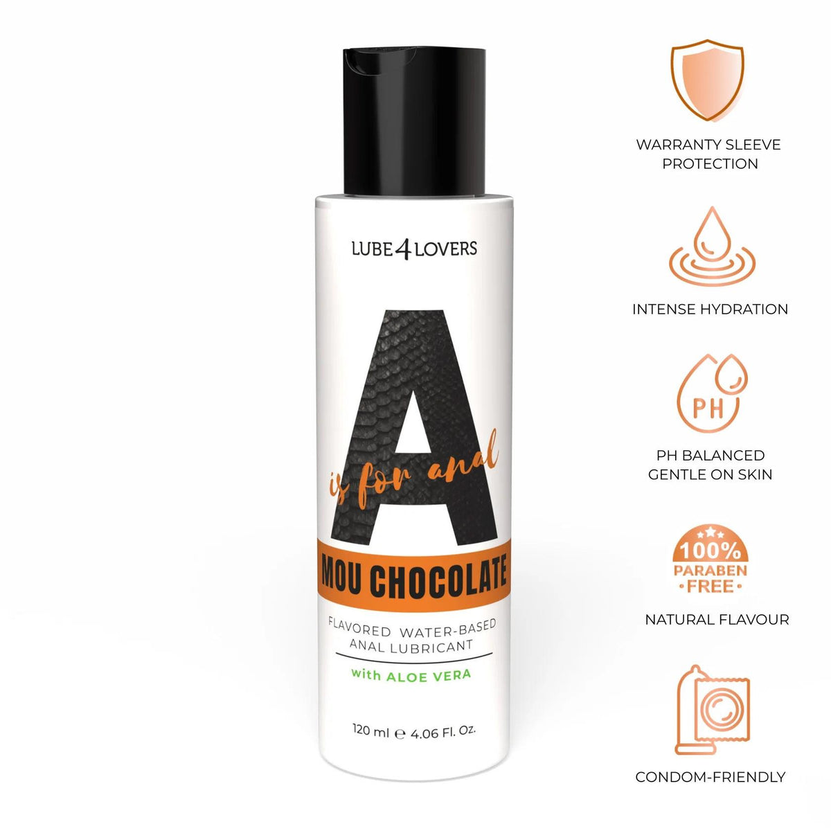 3-Lubrykant analny wodny Mou Chocolate Lube4lovers 120 ml-3