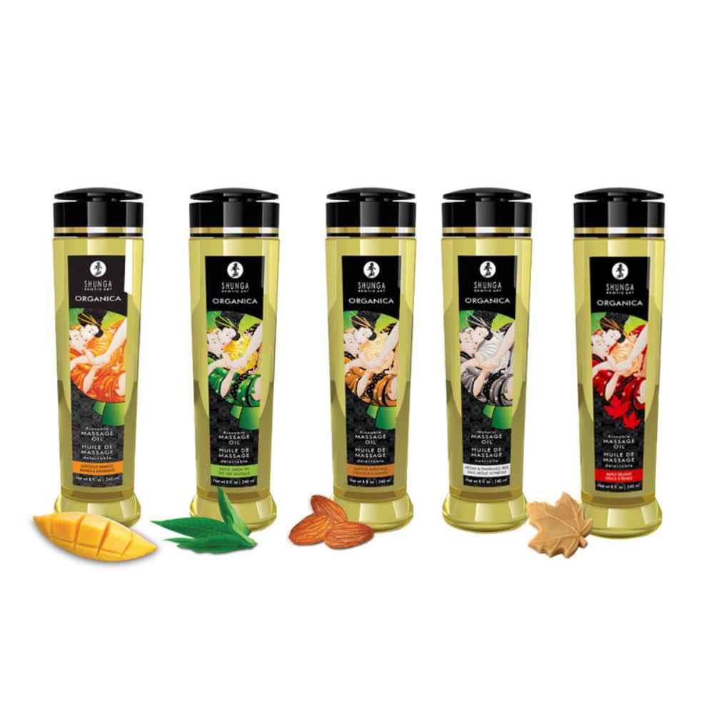 2-Olejek do masażu jadalny Organica Shunga mango-2
