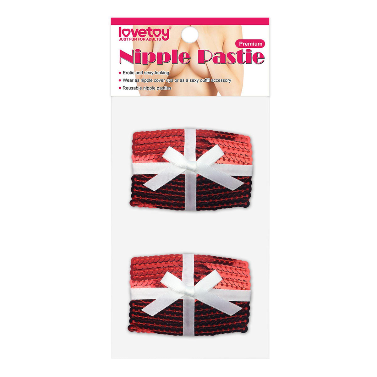 3-Świąteczne naklejki na sutki z cekinami Lovetoy-3