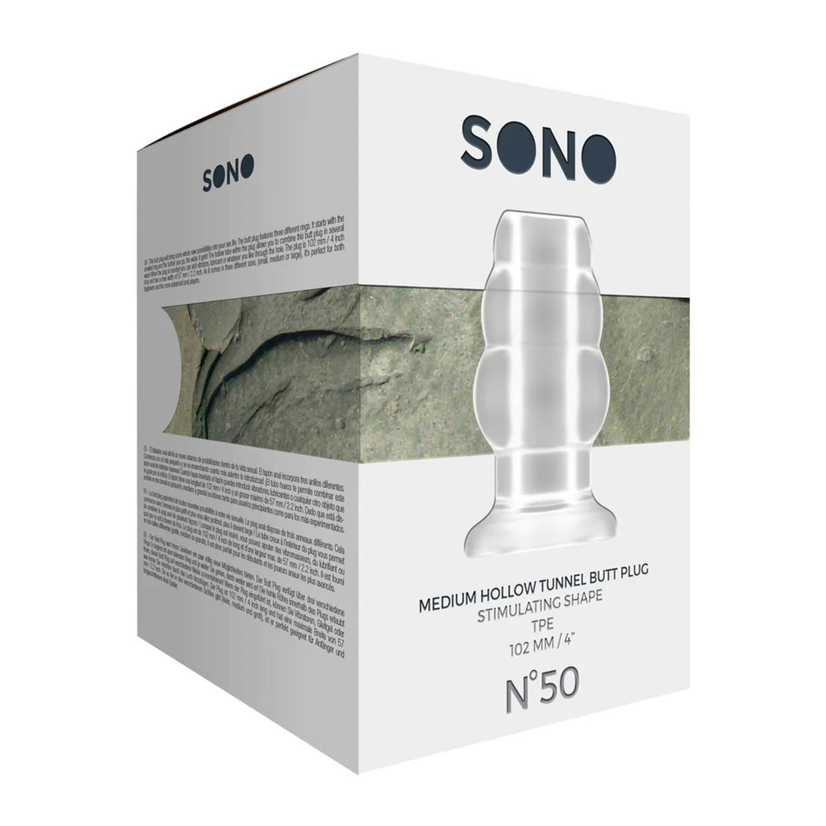 4-Korek analny Sono z tunelem medium 10 cm-4
