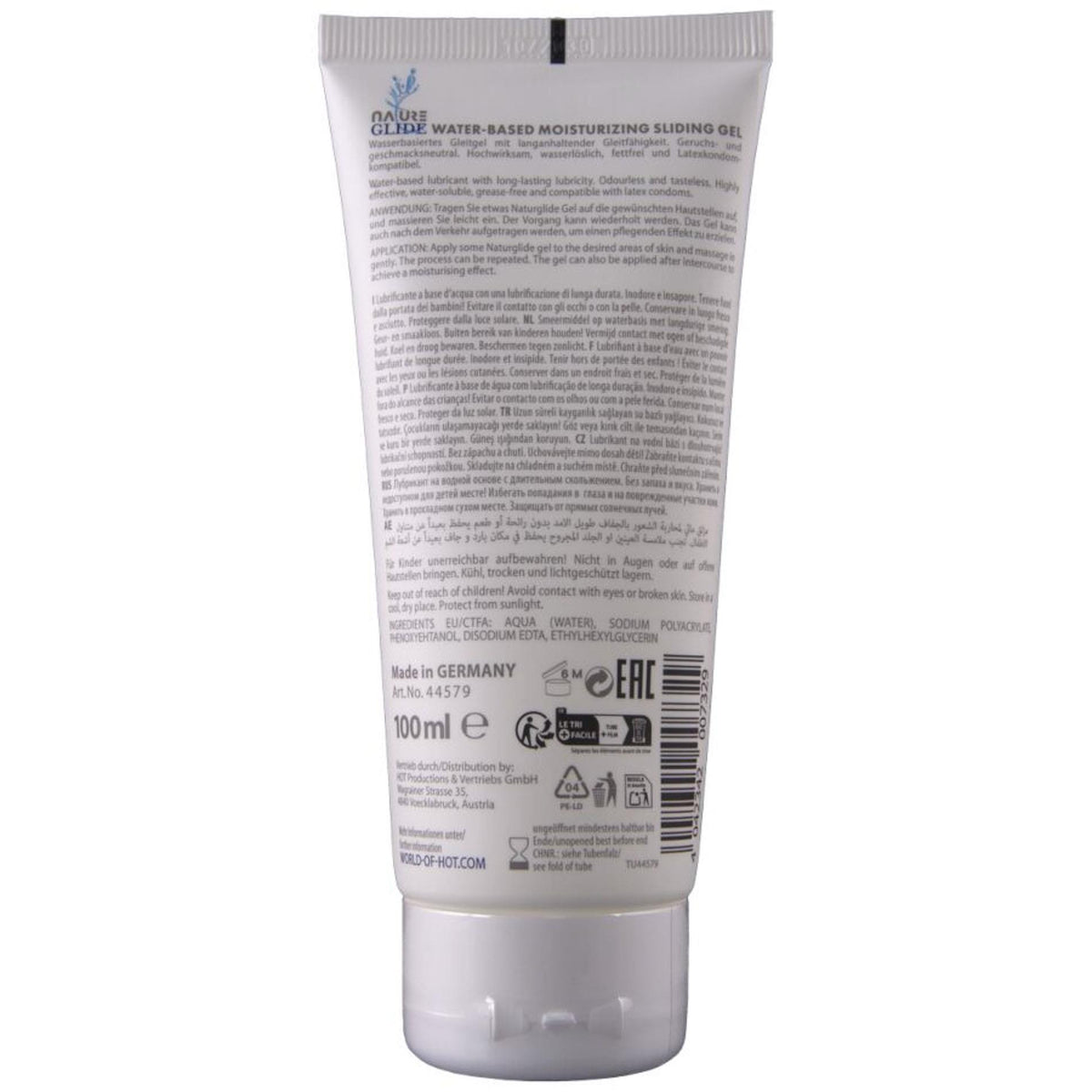2-Naturalny lubrykant na bazie wody Hot Naturglide 100ml-2