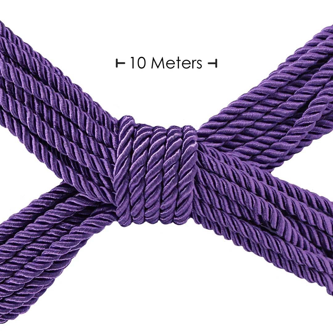 2-Lina bondage Ouch fioletowa 10 m-2
