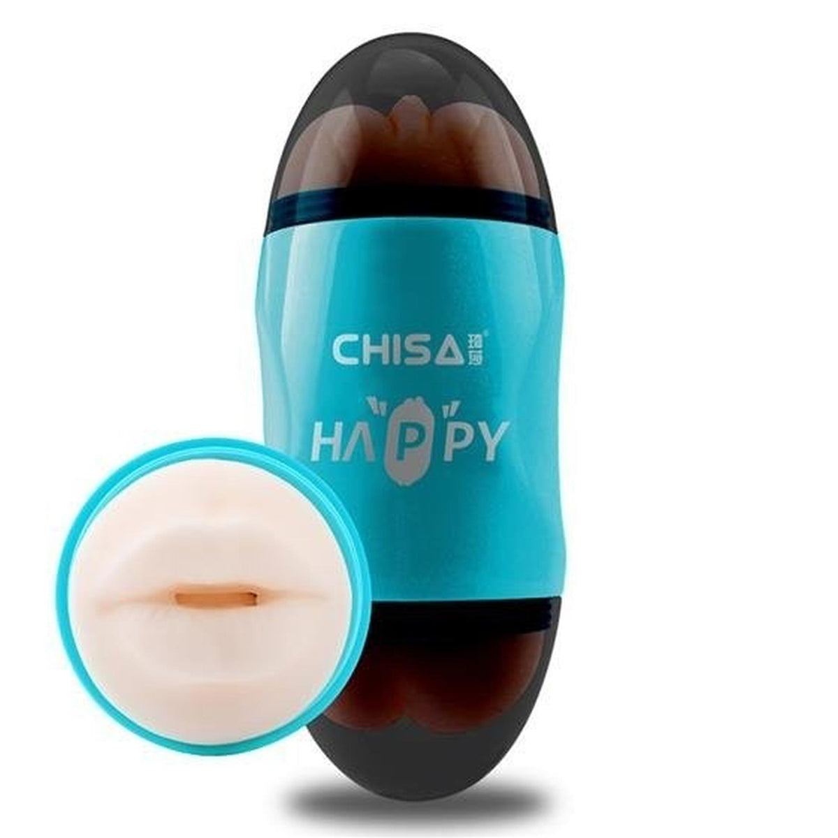 3-Realistyczny masturbator usta pośladki z wibracją Happy Cup MX-3