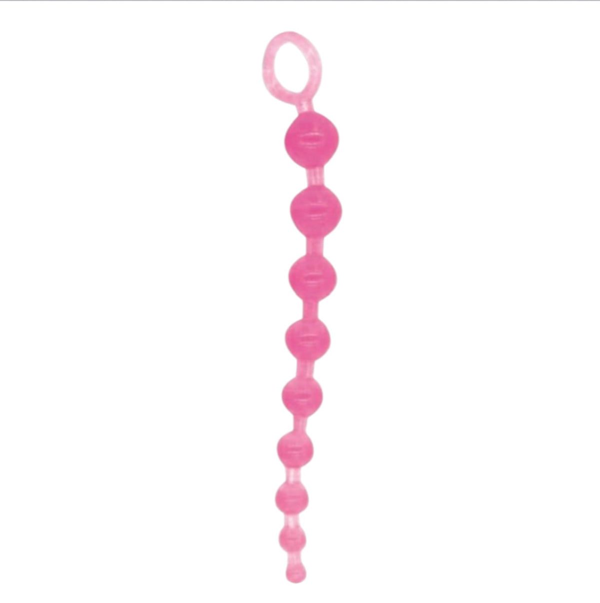 3-Koraliki analne silikonowe Lovesecret różowe 30 cm-3