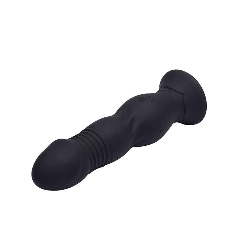 5-Silikonowy wibrator analny posuwisty Dionysus Fantasy 15 cm-5