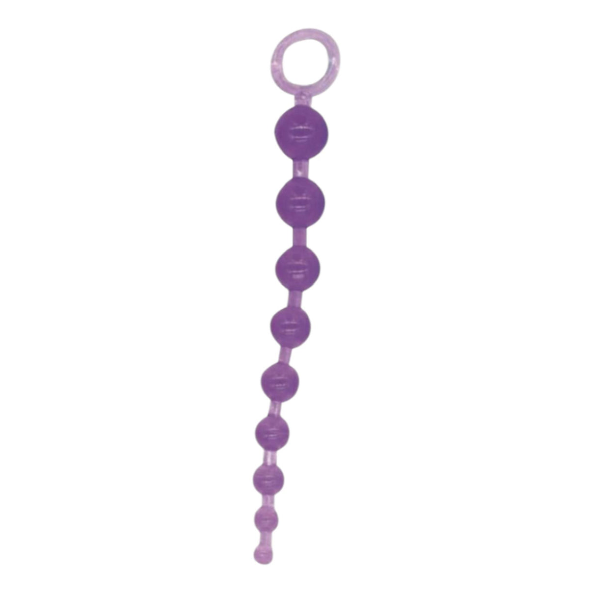 3-Koraliki analne silikonowe Lovesecret fioletowe 30 cm-3