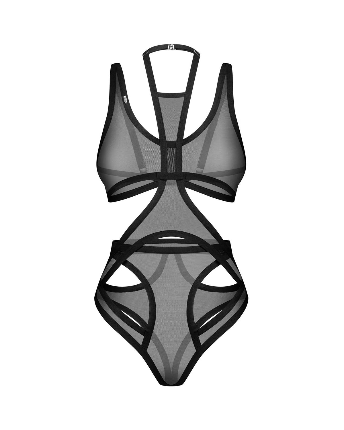 4-Body erotyczne Mercuris transparentne Obsessive L/XL-4