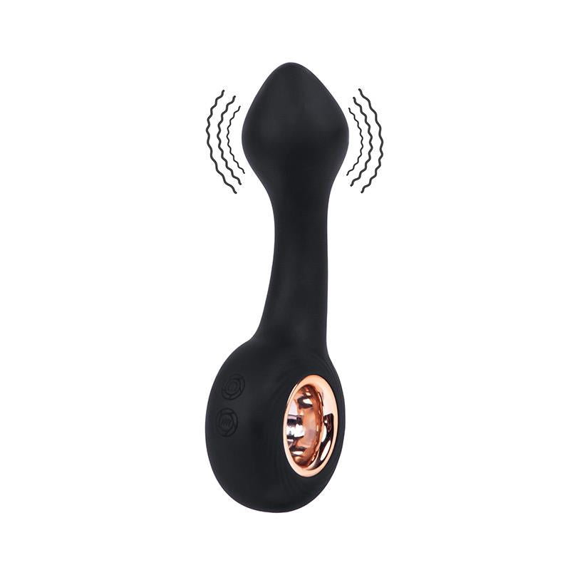 5-Wibrujący korek analny Fantasy 14 cm USB-5