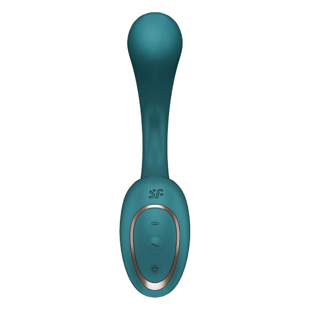 5-Wibrator punktu G Satisfyer G For Goddess 2 silikonowy butelkowa zieleń USB-5