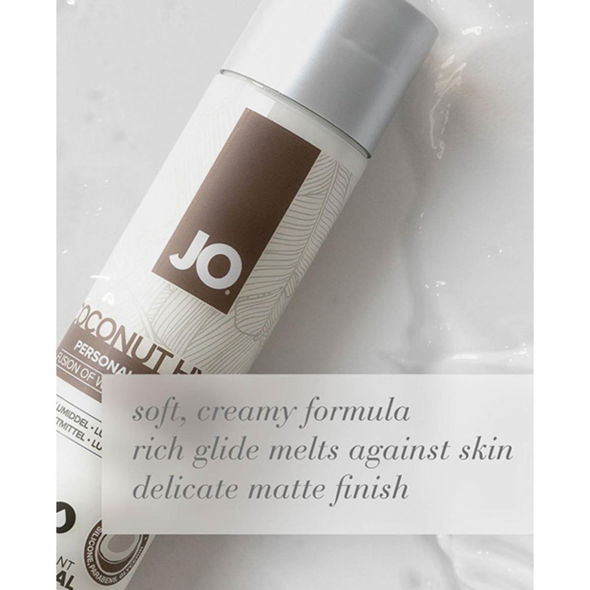 4-Lubrykant hybrydowy kokosowy JO 60 ml biały-4