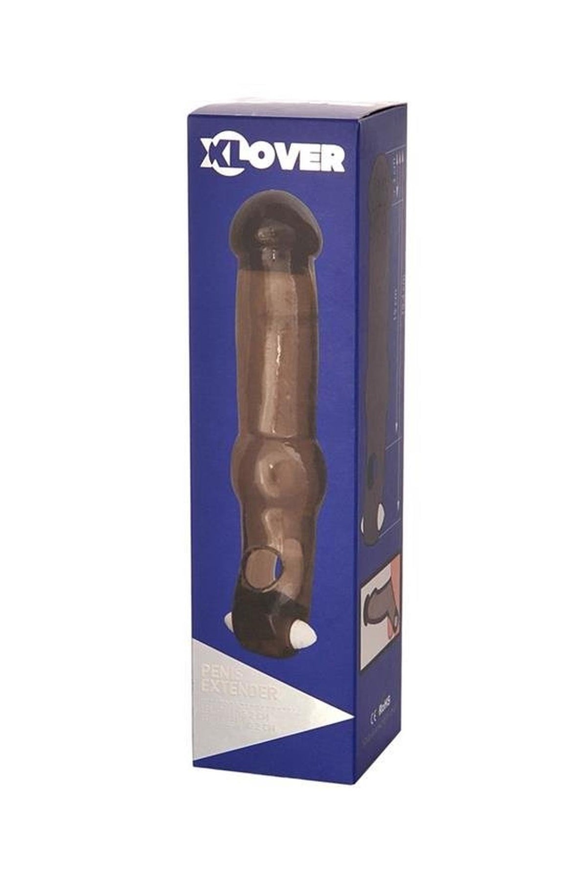 4-XLover Wibrująca Nakładka Powiększająca 19,4 cm-4