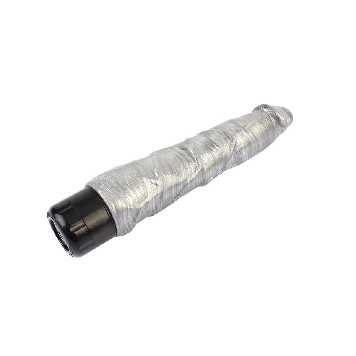 5-Realistyczny wibrator Pleasure Ranger srebrny DarkMuscle 22,5 cm-5