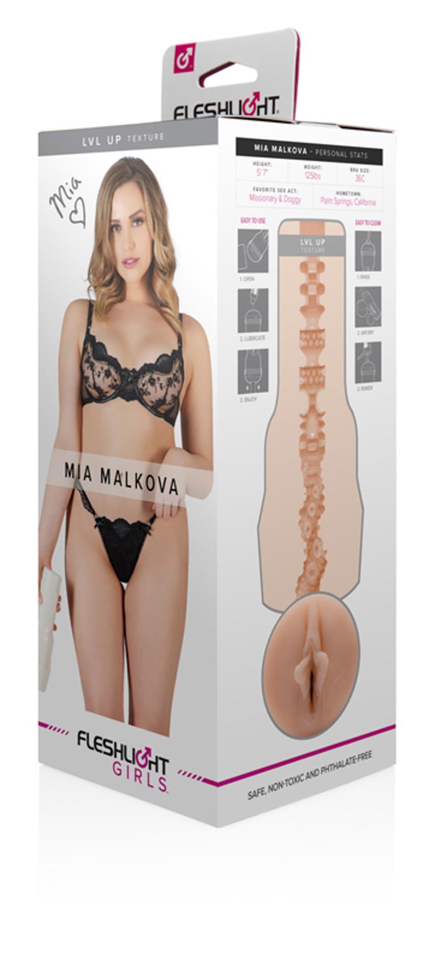 4-Realistyczny masturbator Fleshlight Girls Mia Malkova Lvl Up 25 cm-4