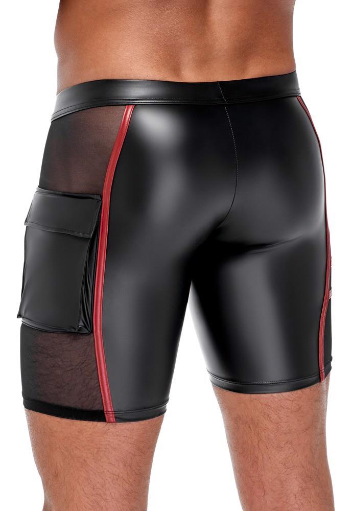 8-Men's Shorts Black/Red XL-8
