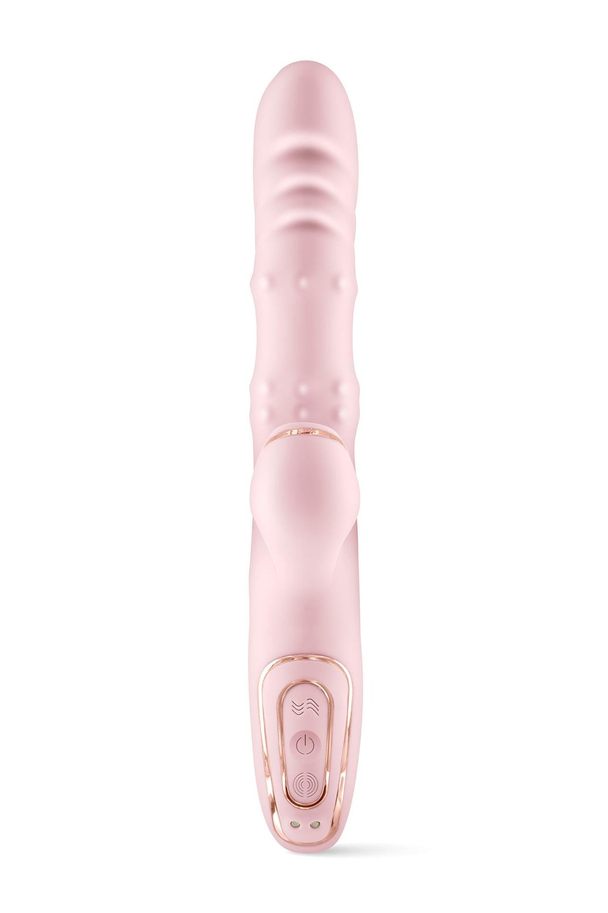 5-Wibrator króliczek Classy 5w1 Yoba pudrowy róż USB-5