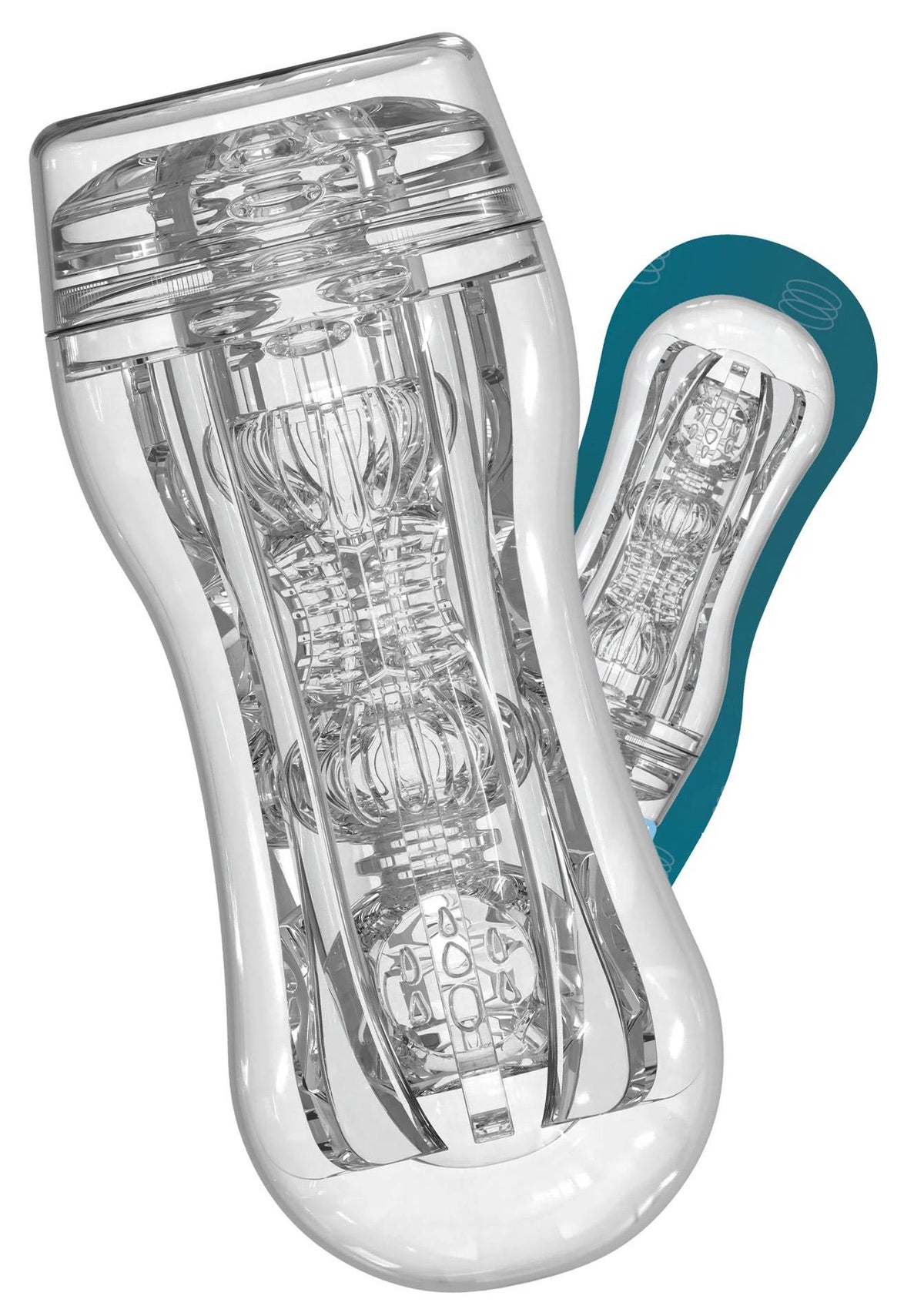 5-Masturbator próżniowy ToyJoy Hero przezroczysty 18 cm-5