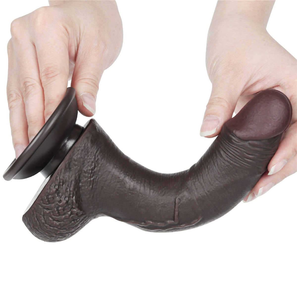 13-7.5'' Sliding Skin Dual Layer Dong Black-13