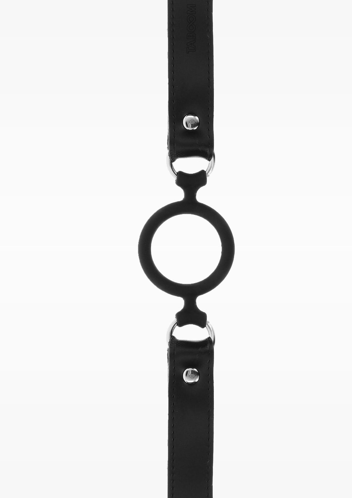 6-Knebel pierścieniowy Taboom Open Ring Gag czarny 58 cm-6