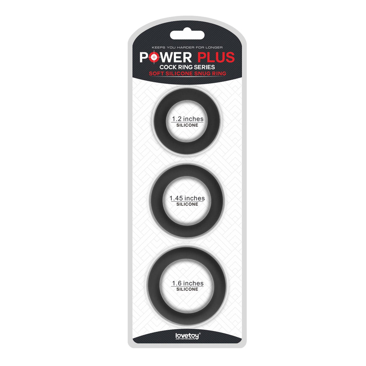 5-Power Plus Soft Silicone Snug Ring-5