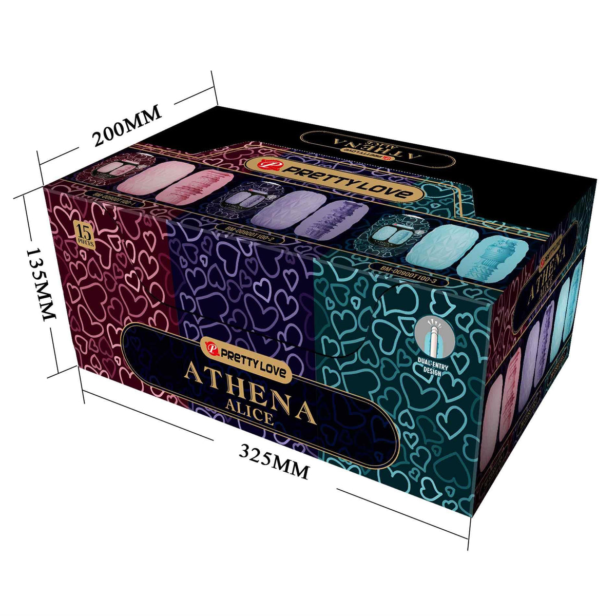 8-Masturbator TPR Pretty Love Athena wodoodporny-8