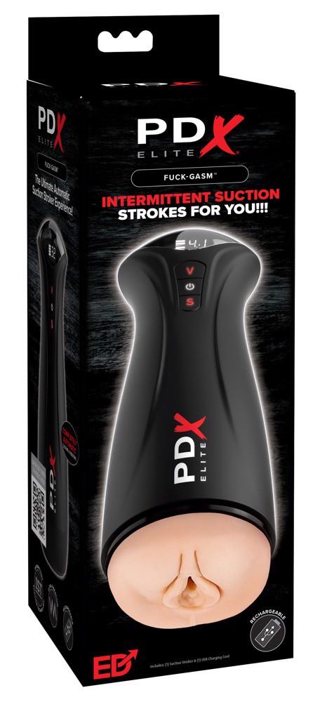 6-Masturbator z wibracją i ssaniem PDX Elite USB 24,5 cm-6