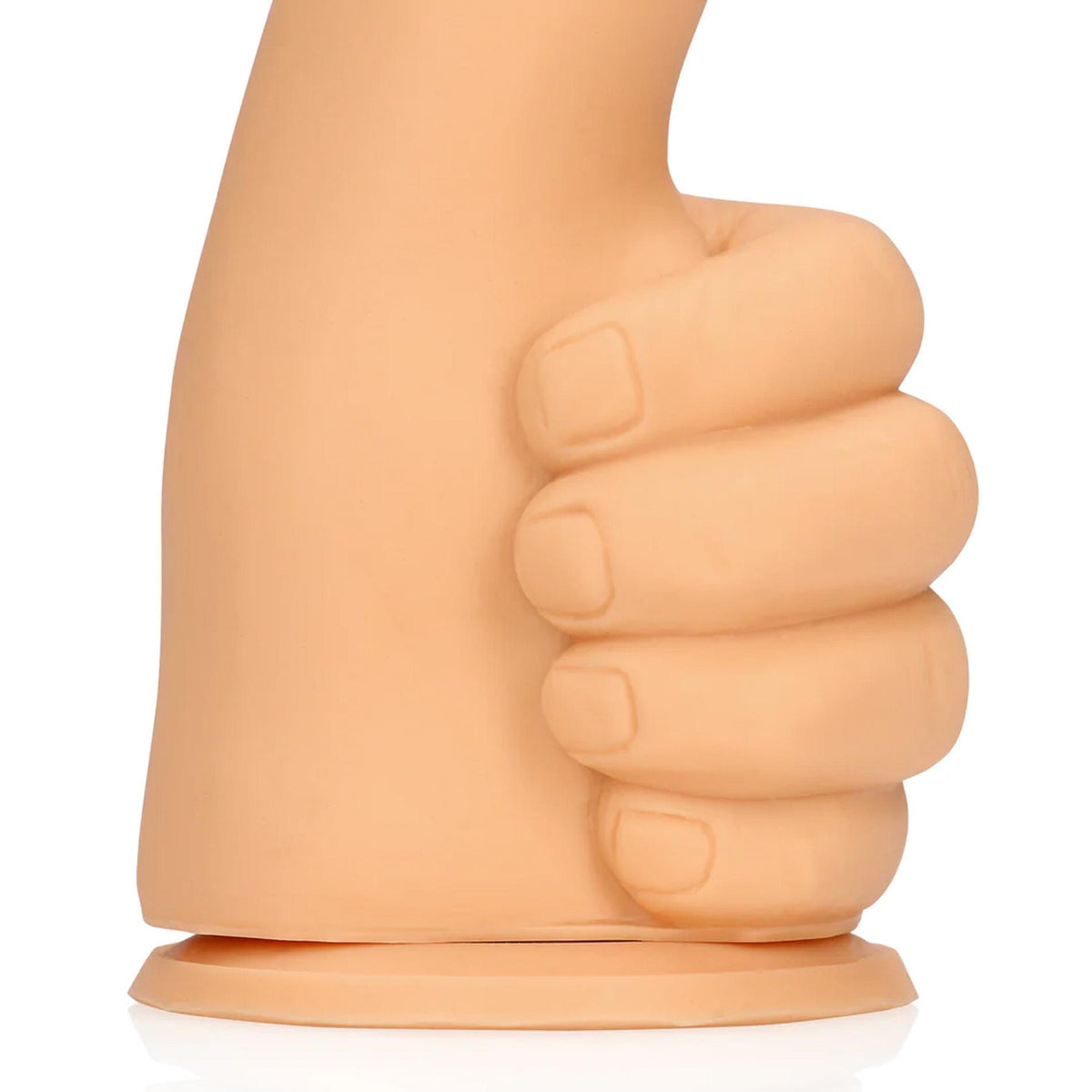 9-Dildo kciuk S Line cieliste silikonowe-9