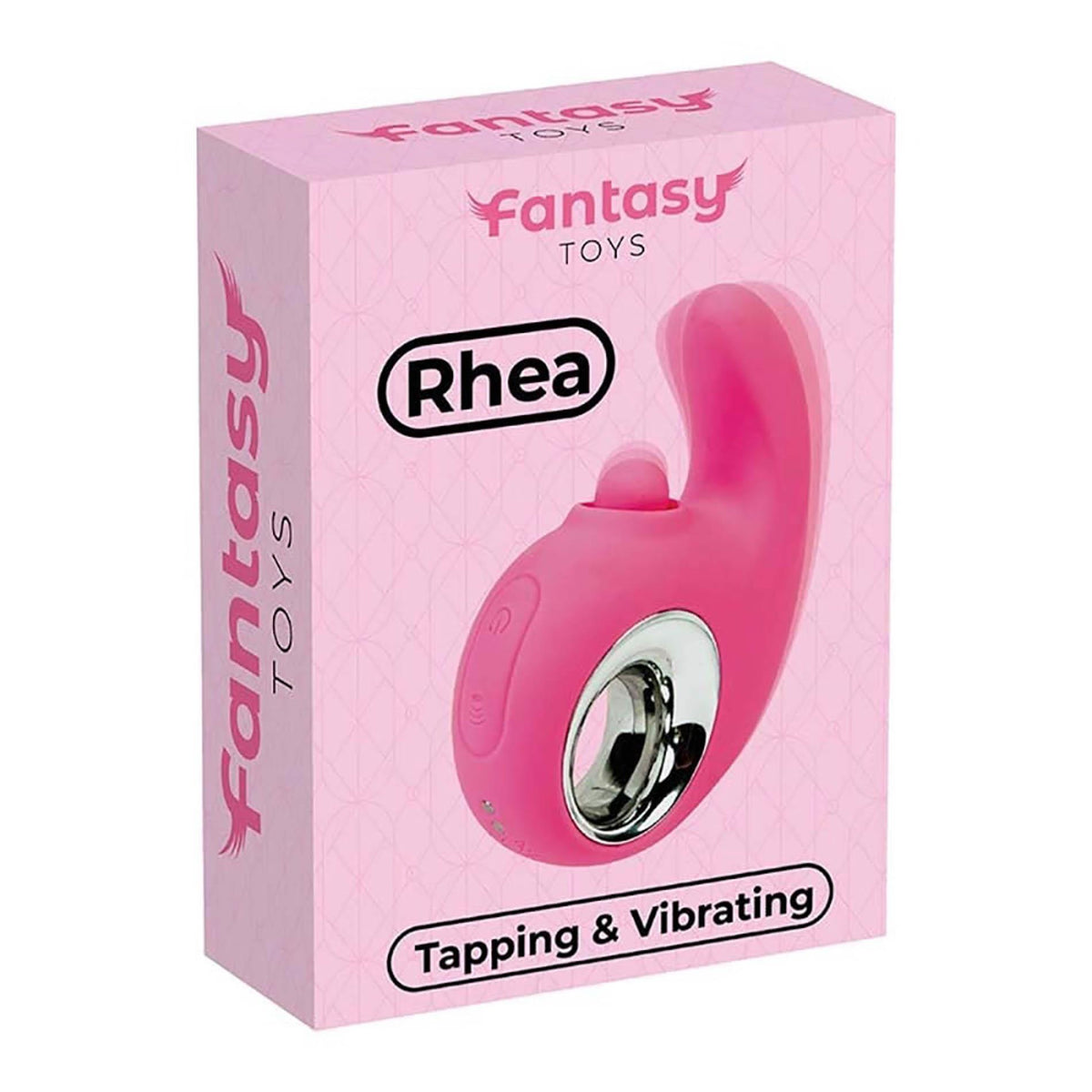 6-Stymulator łechtaczki Fantasy silikonowy wibrujący uderzający USB 10,5cm-6