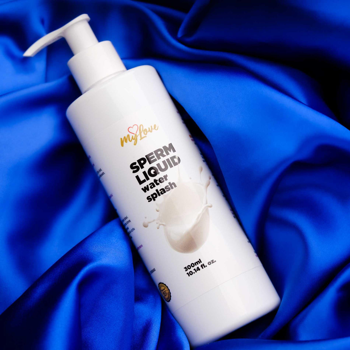 9-Żel intymny MyLove imitujący spermę biały 300 ml-9