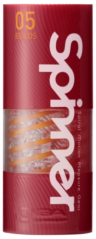 7-Masturbator Tenga Spinner Beads przezroczysty 13 cm-7