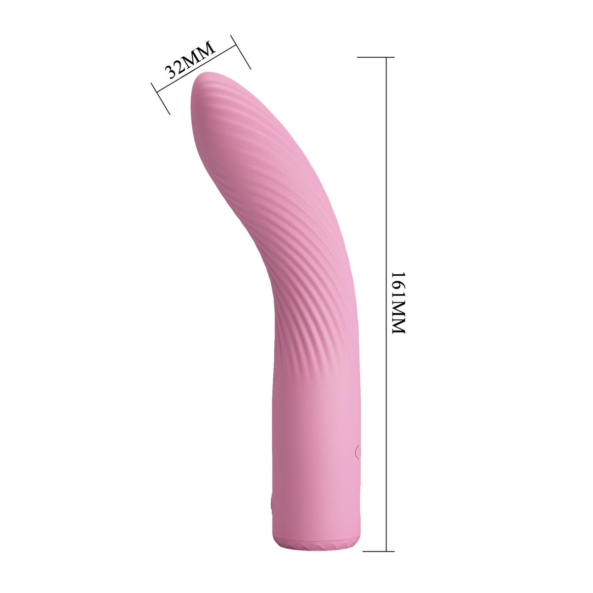 8-Wibrator punktu G silikonowy Pretty Love Kissell 10 wibracji-8