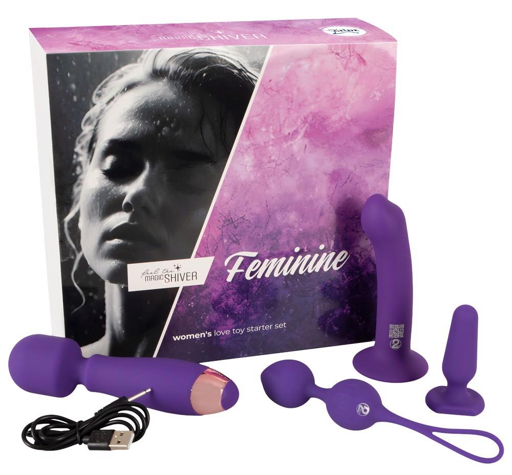 7-Zestaw silikonowy Magic Shiver Feminine USB-7