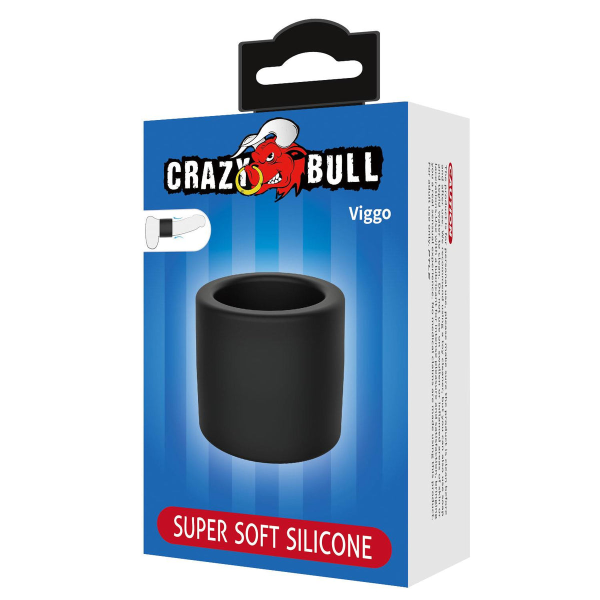 7-Pierścień erekcyjny super miękki silikonowy Crazy Bull Viggo wodoodporny-7