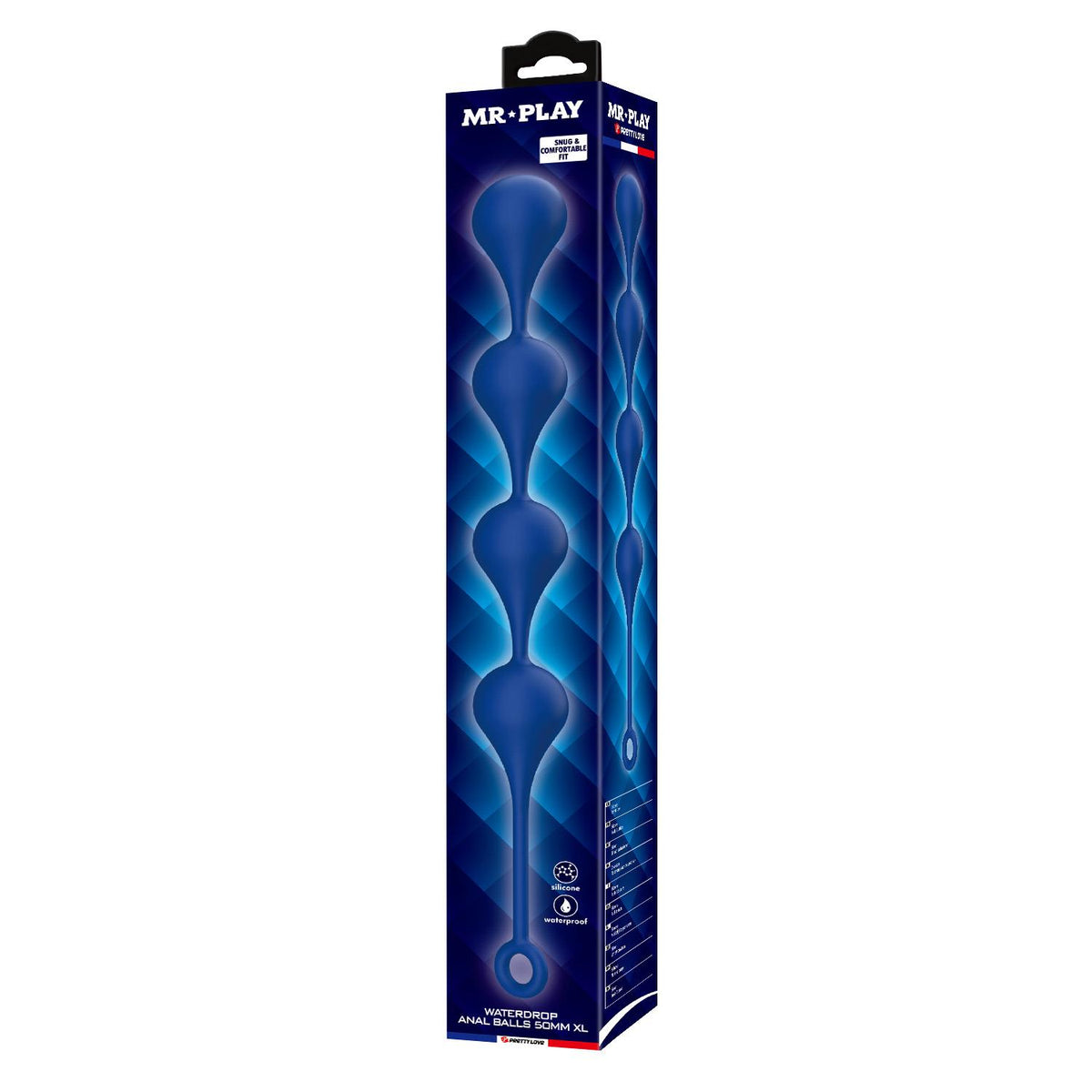 7-Bardzo duże kulki analne silikonowe Mr. Play XL 52.5 cm wodoodporne-7