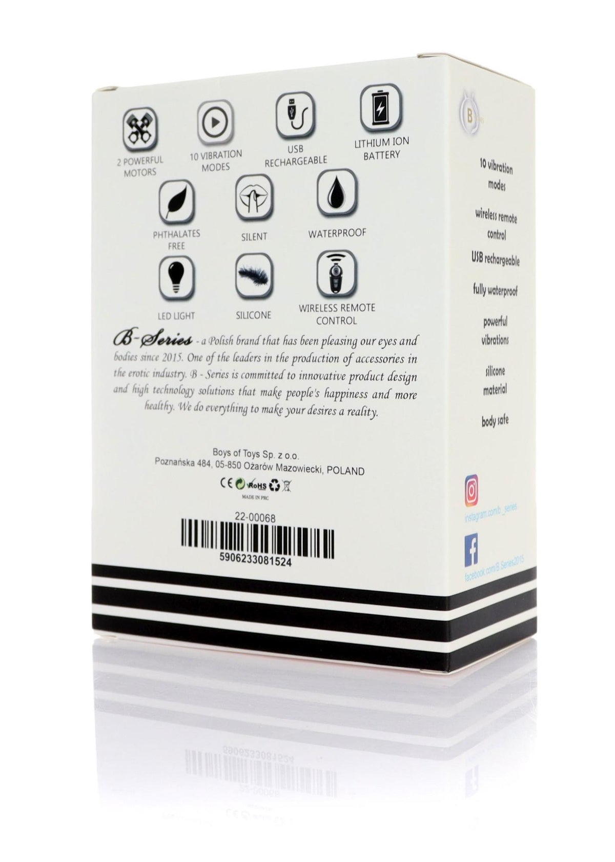 11-Stymulator - Double vibrating ring - USB 10 Functions / Remote Control-11