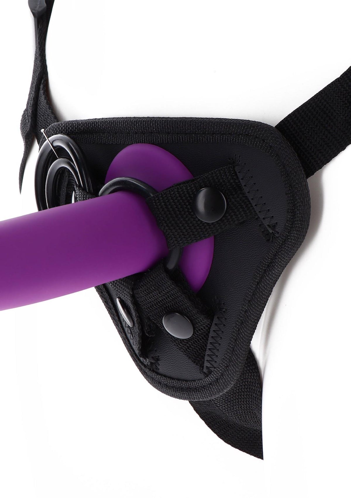14-Uprząż strap on ToyJoy Get Real poliestrowa czarna-14