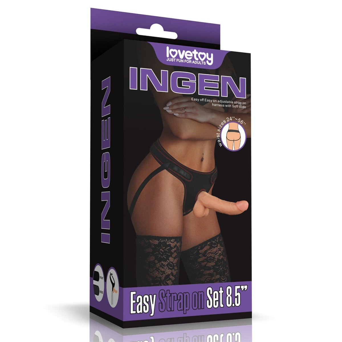 22-Easy Strapon Set 8.5''-22