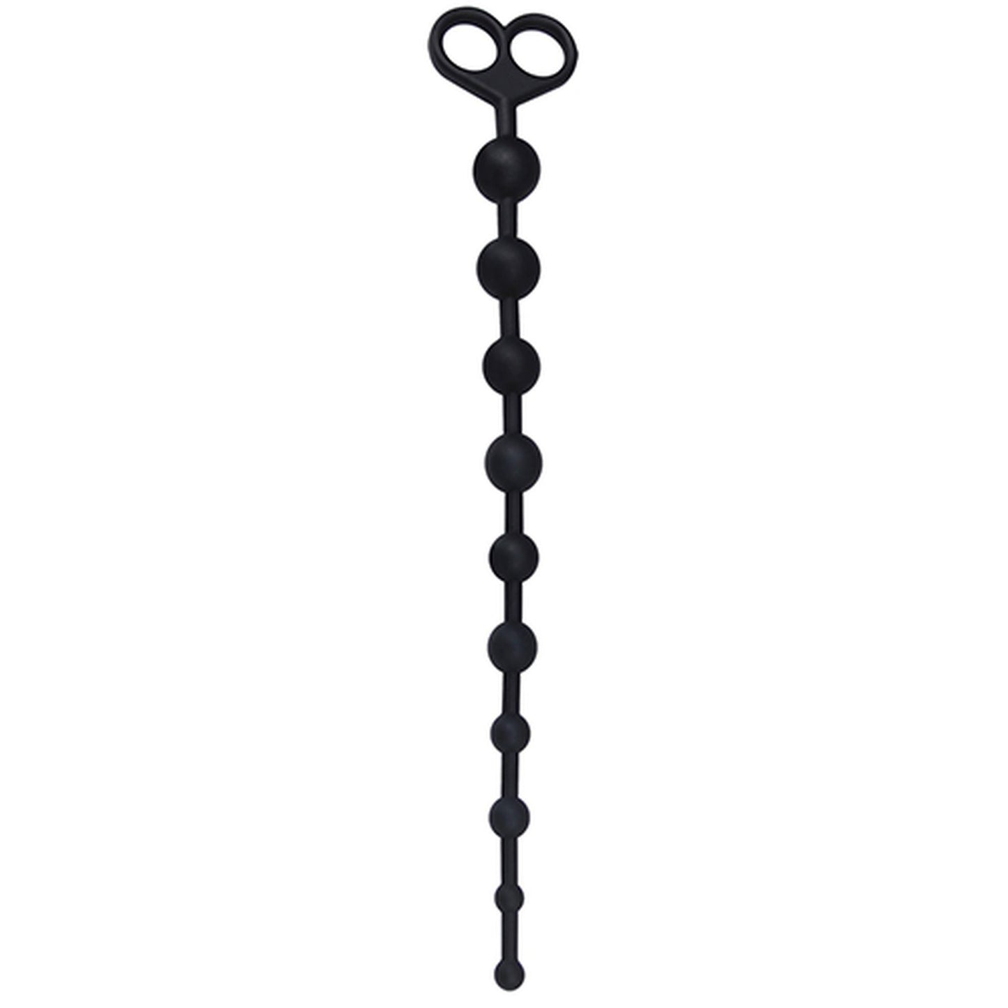 2-Długi sznur silikonowe kulki korale analne 33cm-2