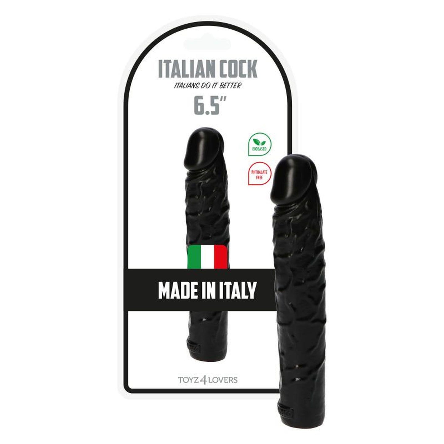 8-Czarne dildo żylaste analne wodoodporne 16,5 cm-8